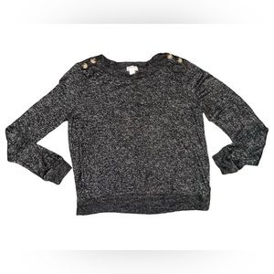 J. Crew Button-shoulder Top